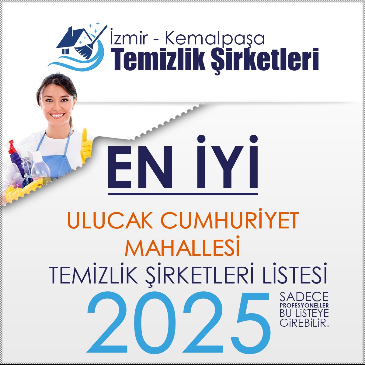 Kemalpaşa Ulucak Cumhuriyet Mahallesi En İyi Temizlik Şirketi